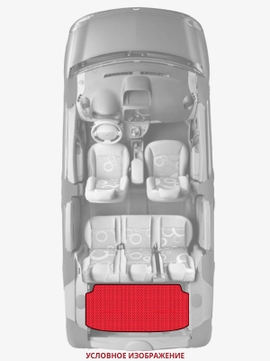 ЭВА коврики «Queen Lux» багажник для Dacia Pick-Up